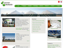 Tablet Screenshot of germanbiowaste.com